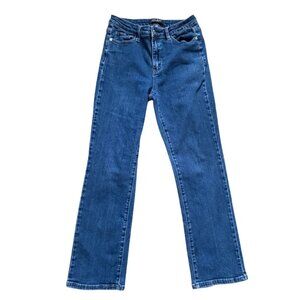 Judy Blue Womens Straight Leg Denim Jeans-Blue-Size 9/29-GUC
